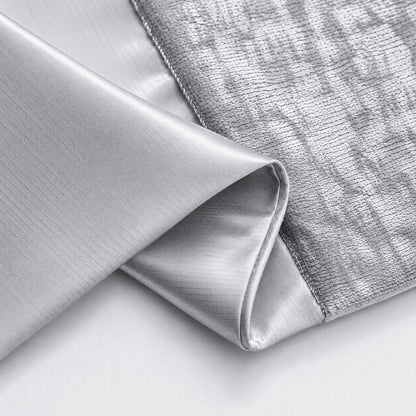 Luxury Velvet & Satin Accent Pillow Slip | Dual-Texture Throw Cushion Shell with Concealed Zipper | Single Pack