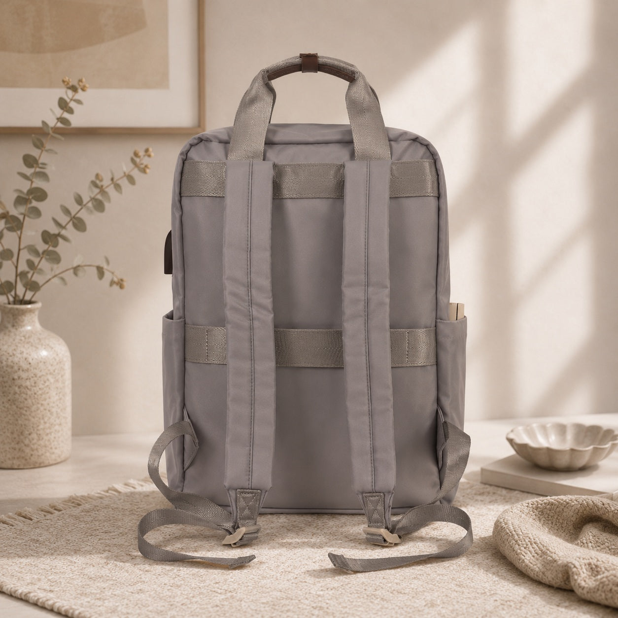Unisex Waterproof Laptop Backpack – 15.6-Inch