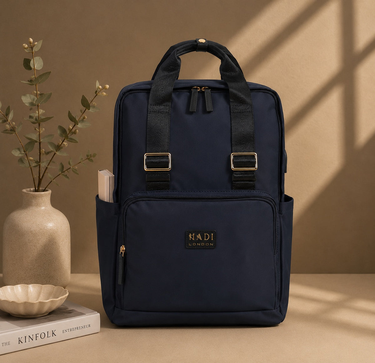 Unisex Waterproof Laptop Backpack – 15.6-Inch